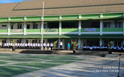 Upacara Bendera Senin di MAN Insan Cendekia Bangka Tengah Berlangsung Khidmat