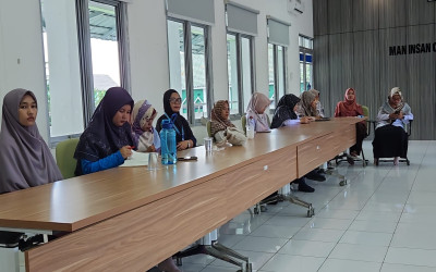MAN IC Bangka Tengah Gelar Rapat Persiapan Peringatan Maulid Nabi Muhammad SAW