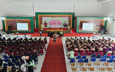 Sebastian, Wujud Semangat Literasi dalam Rangkaian Ganbatte MAN Insan Cendekia Bangka Tengah