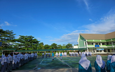 Upacara Bendera Hari Senin di MAN Insan Cendekia Bangka Tengah: Tingkatkan Inovasi dan Persiapan Akademik