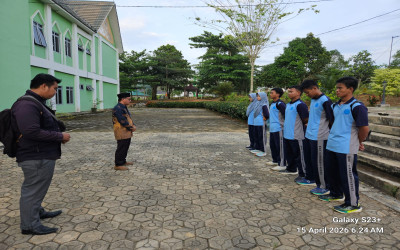 Enam Murid MAN IC Bangka Tengah Ikuti Seleksi Calon Paskibra 2026 Tingkat Kabupaten Bangka Tengah yang Digelar di Gedung Diklat BKPSDMD