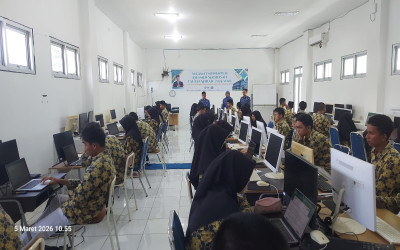 Pengawas MA Laksanakan Monev AMBK Kelas XII di MAN Insan Cendekia Bangka Tengah