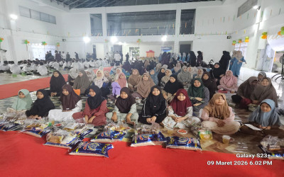 Kajian Akbar “Share to Care” MAN Insan Cendekia Bangka Tengah: Santunan dan Buka Puasa Bersama Anak Yatim dan Dhuafa